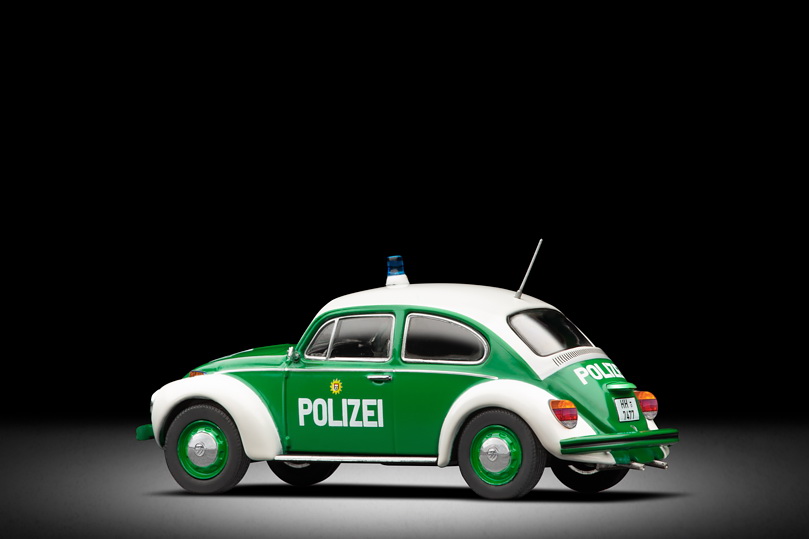 Voiture Miniature Police 1/43 Volkswagen 1200 1977 - Collection Atlas