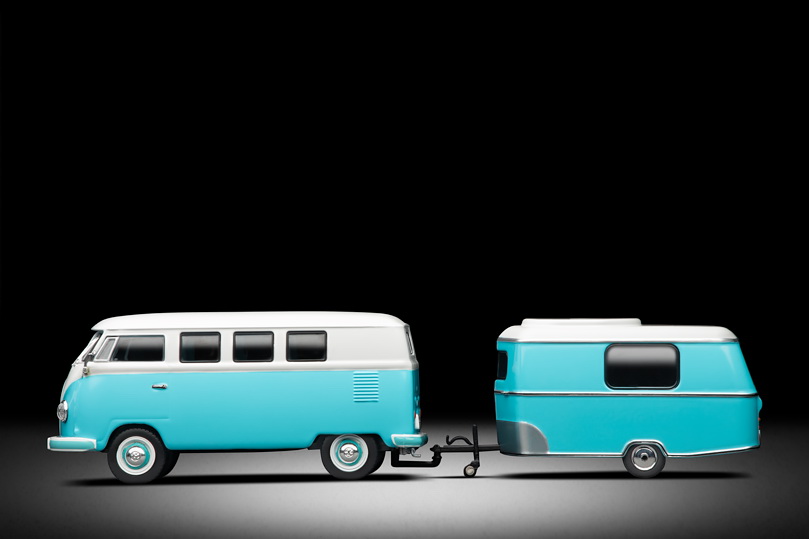 Volkswagen T1 with trailer